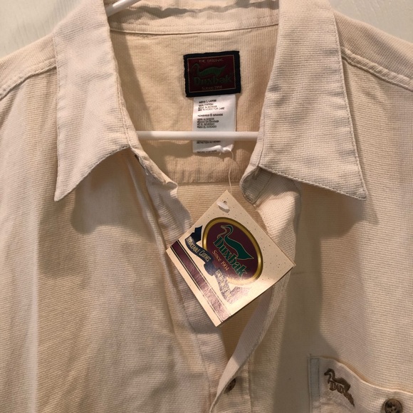 Men’s Duxbak short sleeve button down NEW - Picture 2 of 6